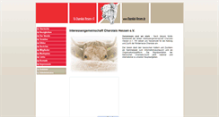 Desktop Screenshot of charolais-hessen.de